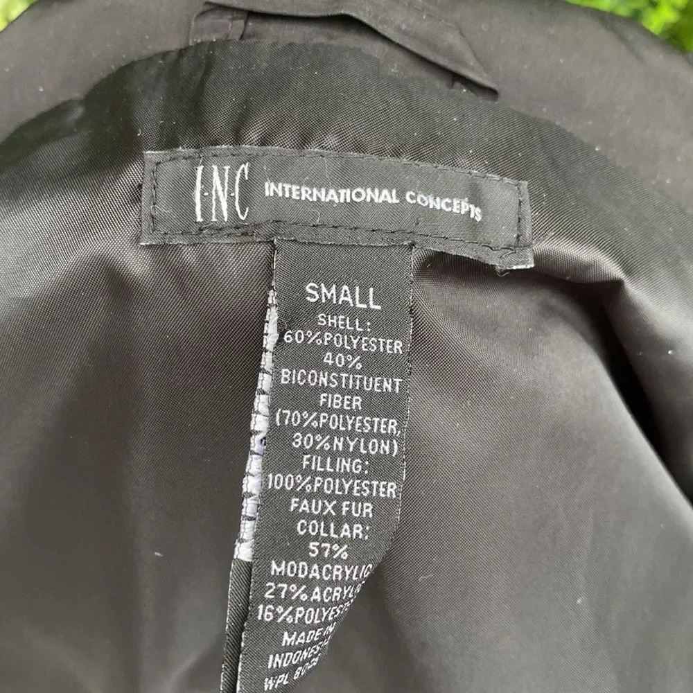 INC International Concepts short puffer jacket - Picture 6 of 6
